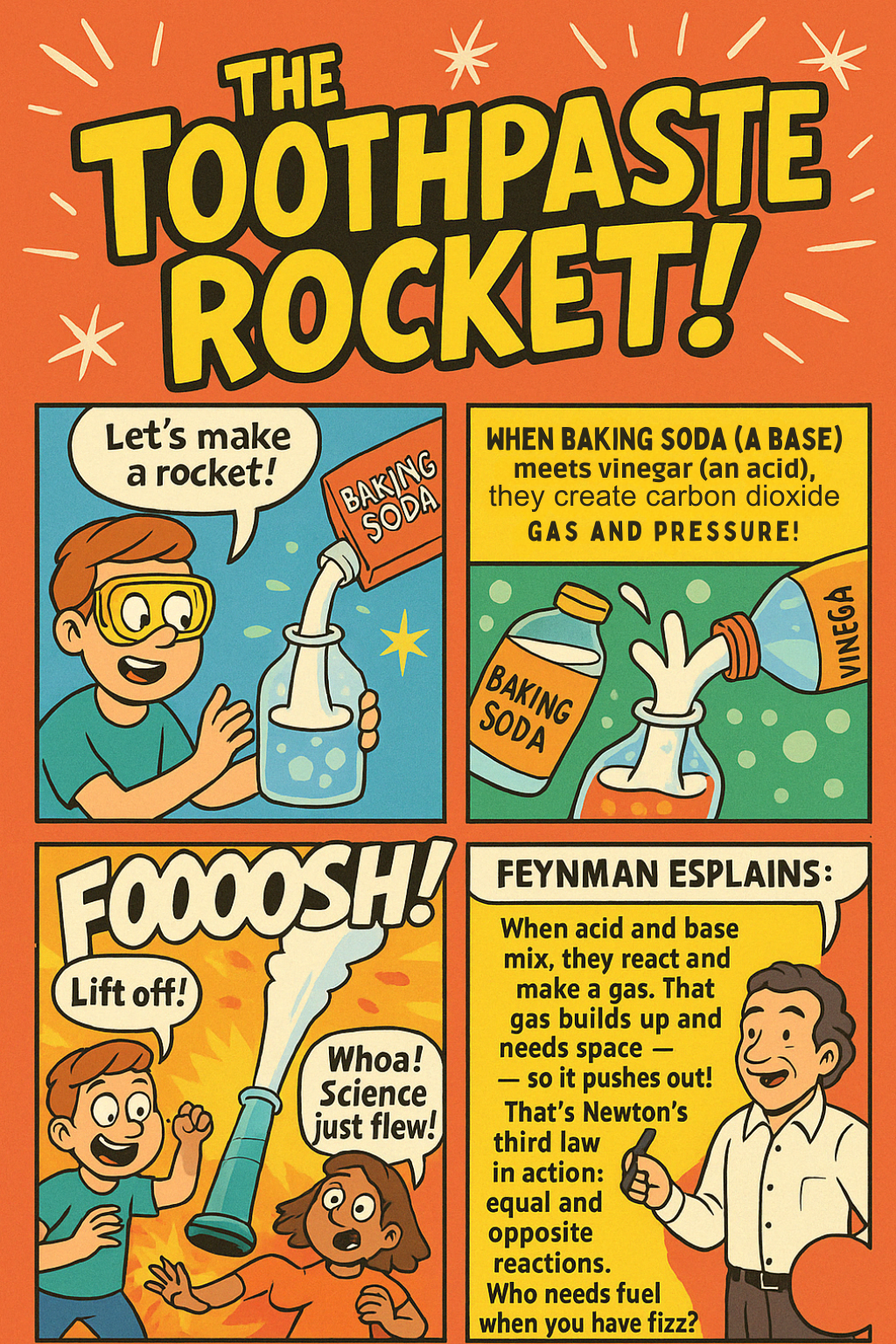 The Toothpaste Rocket